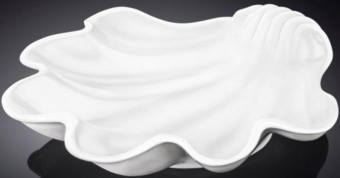 

Набор 2 блюда Wilmax Shell 28.5х28см, фарфор