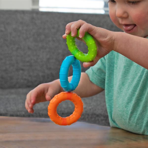 

Игрушка тактильная Магнитные кольца Fat Brain Toys SillyRings 3 шт. (F269ML)