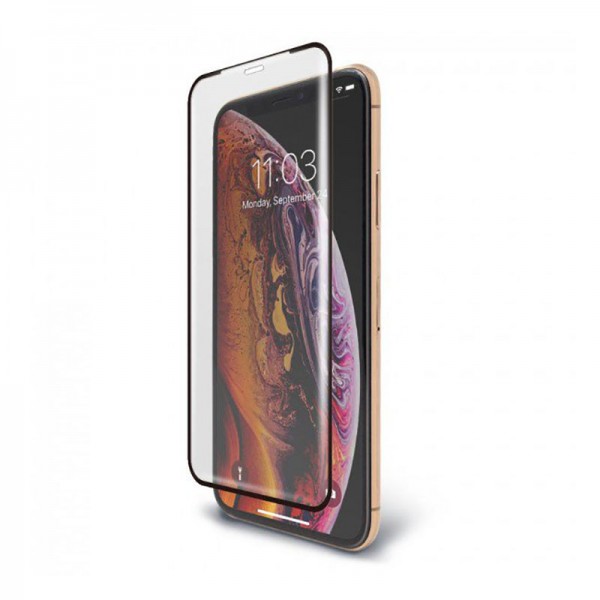 

Защитное стекло BodyGuardz Pure 2 Edge для iPhone 11 Pro Max | XS Max с рамкой для поклейки