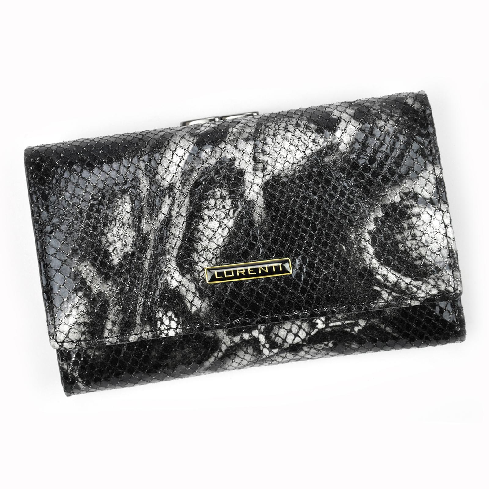 

Женский кожаный кошелек Lorenti 55020-MSN RFID Черный