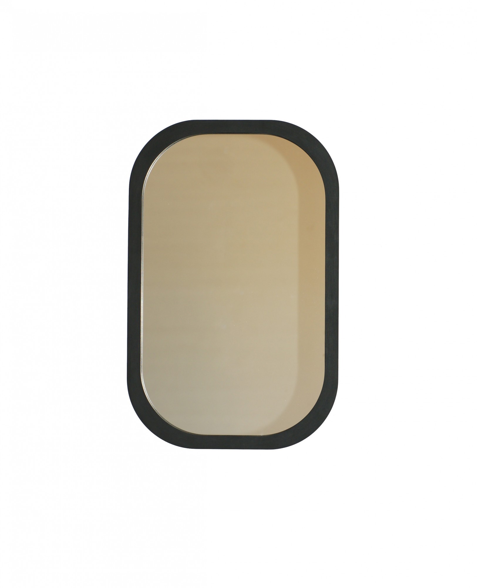 

Прямоугольное зеркало TukiTukHome 80х60 см (Скругленные углы) Черное