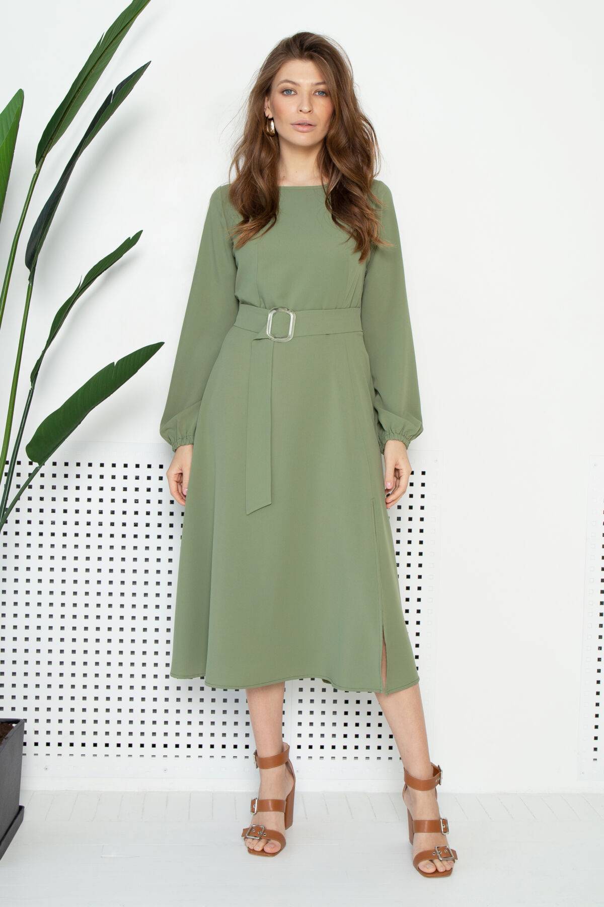 

Сукня NENKA 3104-c01 XL Хакі ( 2049-XL)
