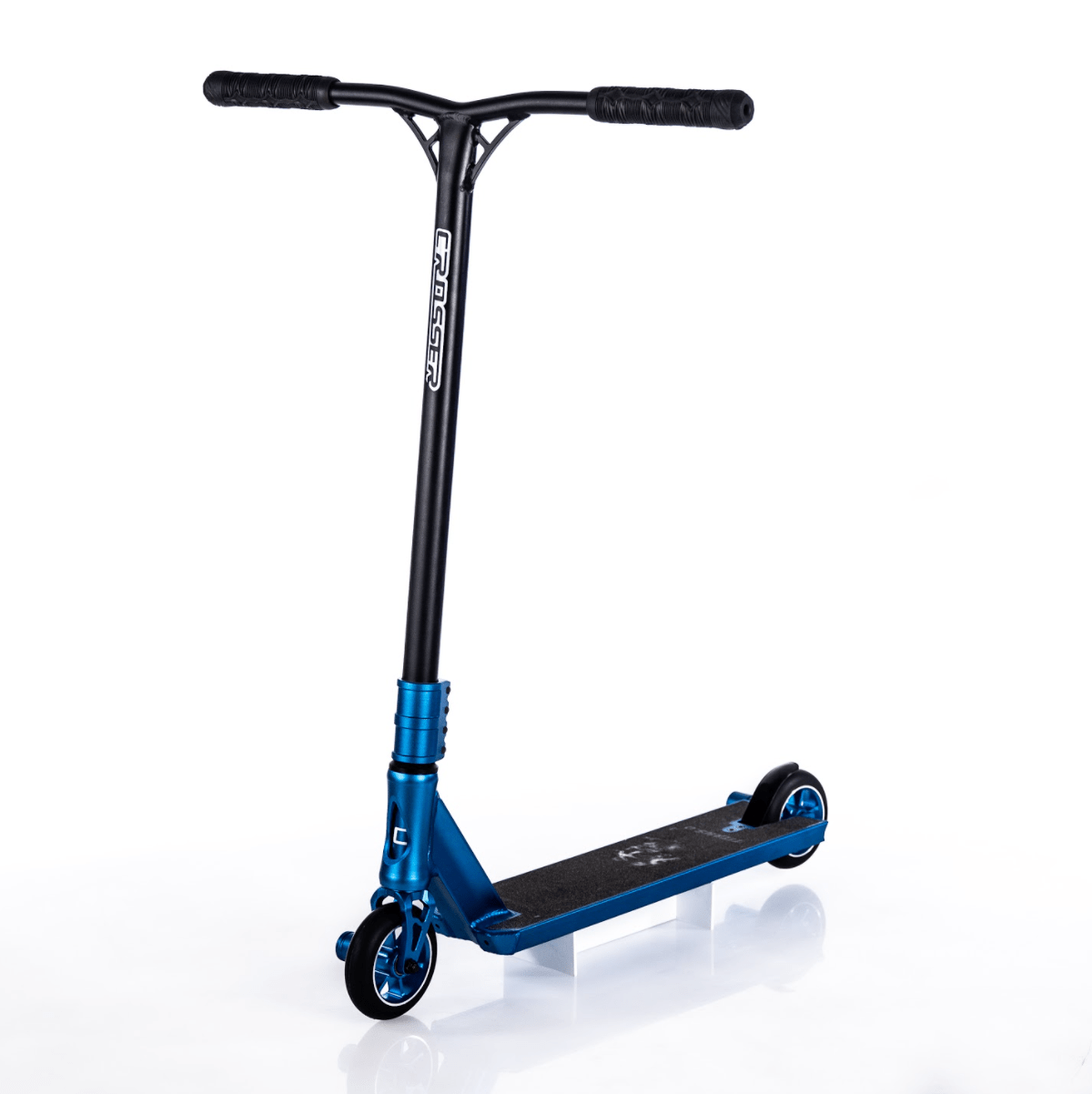 

Трюковый самокат Crosser - Titan 5.0 115 mm с пегами синий
