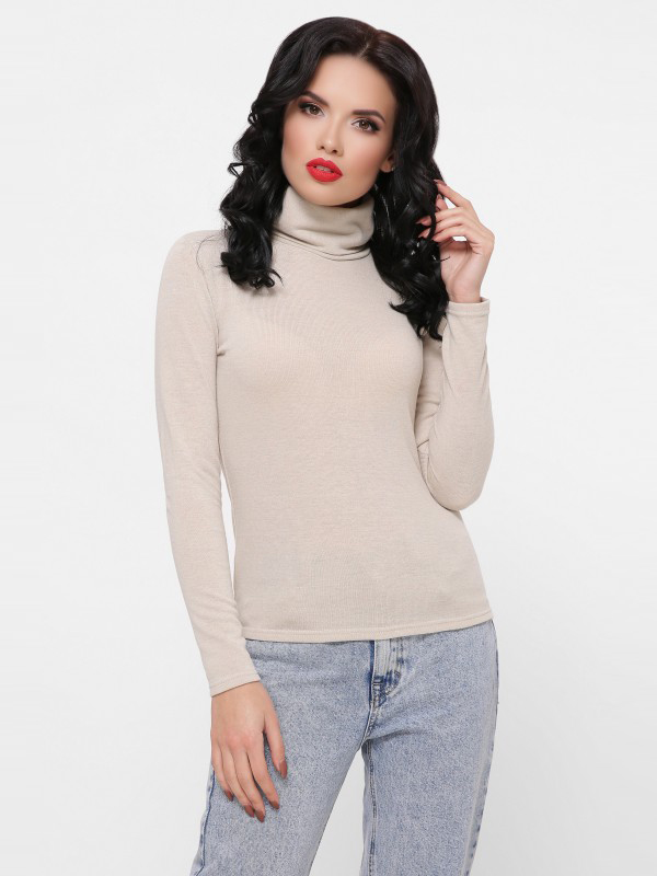 

Водолазка Fashion Up Agata KF-1813H 50 Песочная