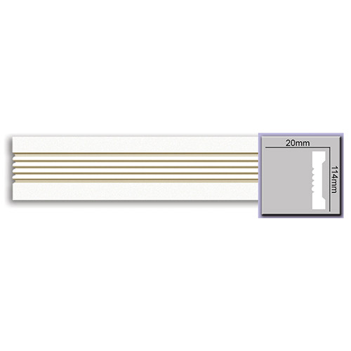 

Молдинг M232 Harmony (114x20)мм