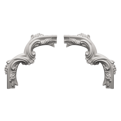 

1.52.400 угол молдинга 1.51.400 Европласт