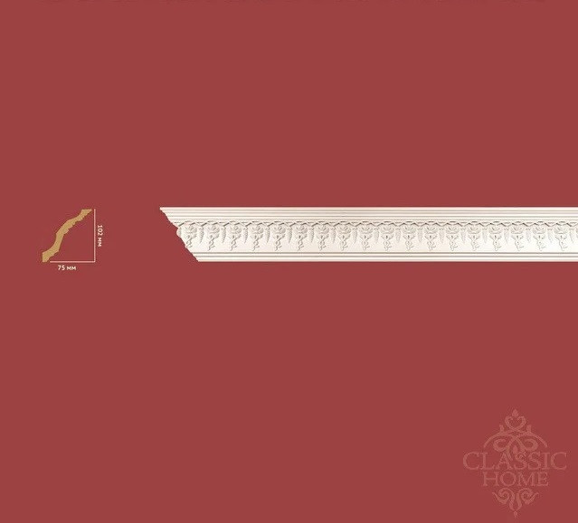 

Карниз Classic Home HM-12102 (102х75)мм