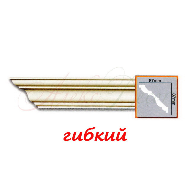 

Карниз гибкий P2008F Gaudi Decor (87x87)мм