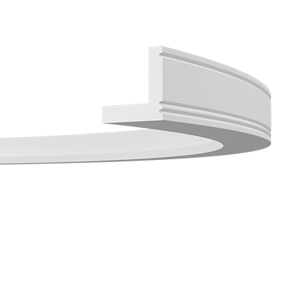 

Карниз гибкий Европласт 1.50.226F (55x55)мм