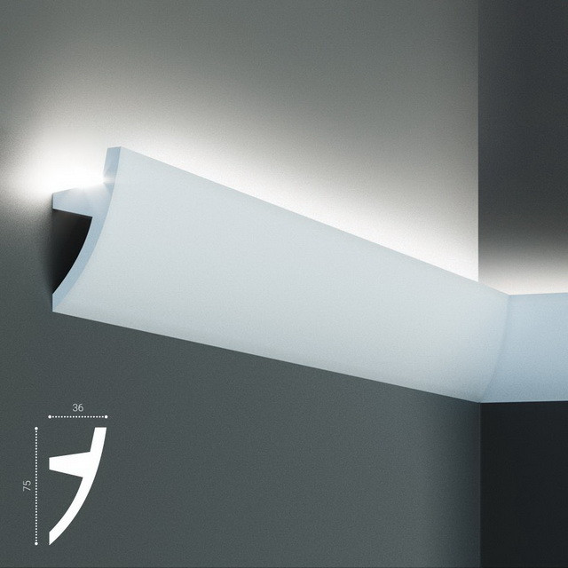 

Карниз Tesori KF502 (75x36)мм