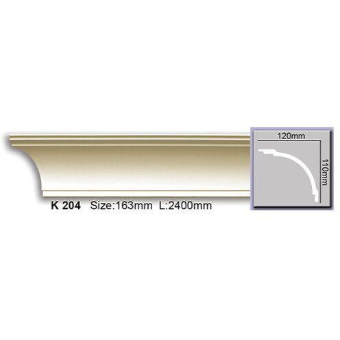 

Карниз Harmony K204 (110x120)мм гибкий