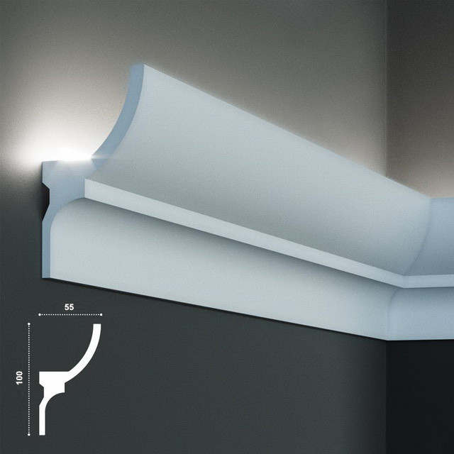 

Карниз Tesori KF712 (100х55)мм