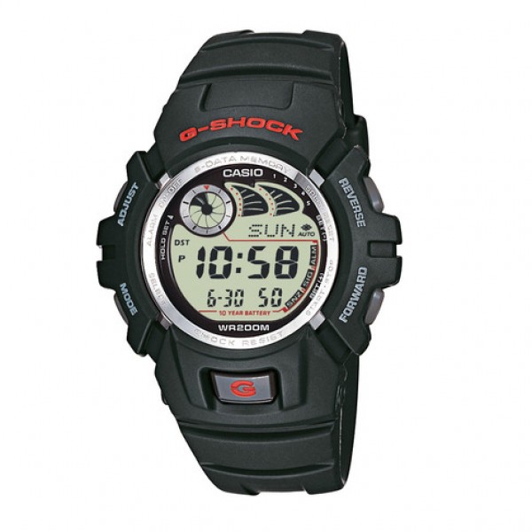 

Мужские электронные часы Casio Black наручные спортивные на полимеровом ремешке + коробка (1006-1802)