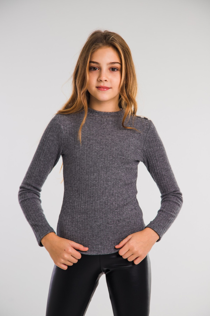 

Гольф для дівчинки Suzie Бет сірий 164