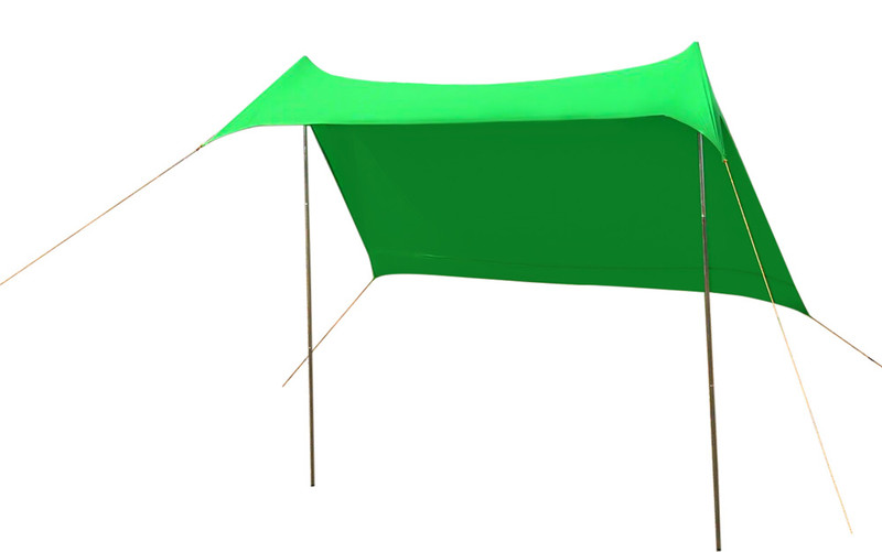 

Тент GreenCamp с "якорными сумками" зеленый GC1046