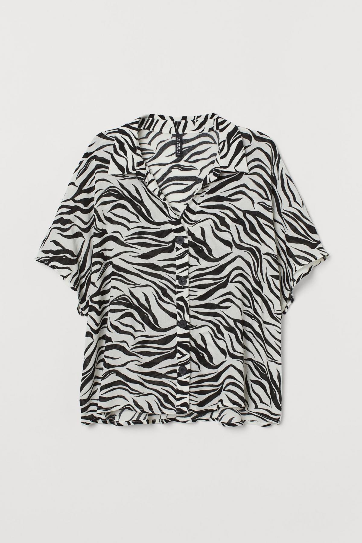 

Блузка с коротким рукавом H&M l Белая