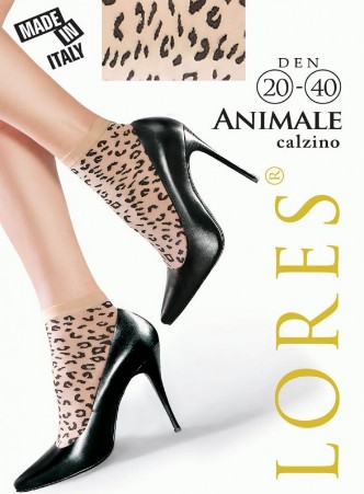 

Носки капроновые Lores Animale calzino 20-40 den 35-40р Натуральные