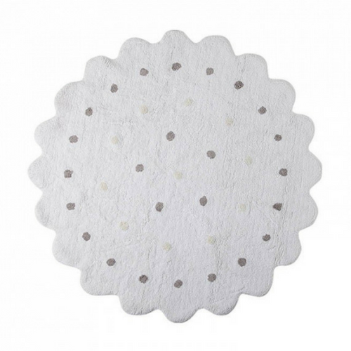 

Коврик Lorena Canals Biscuit белый Ø140