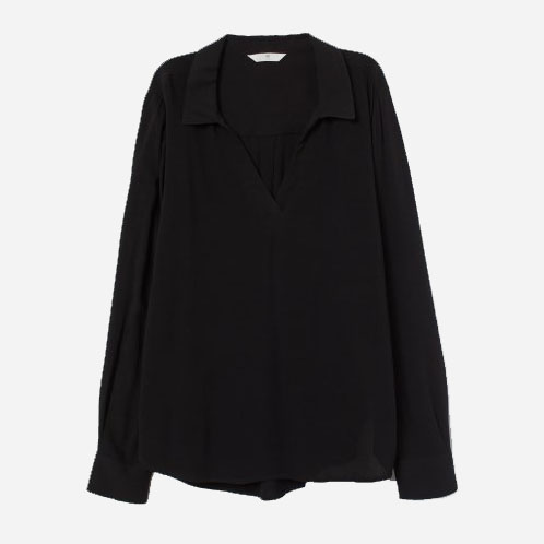 

Блузка H&M 3004-7602951  Черная, Блузка H&M 3004-7602951 38 Черная