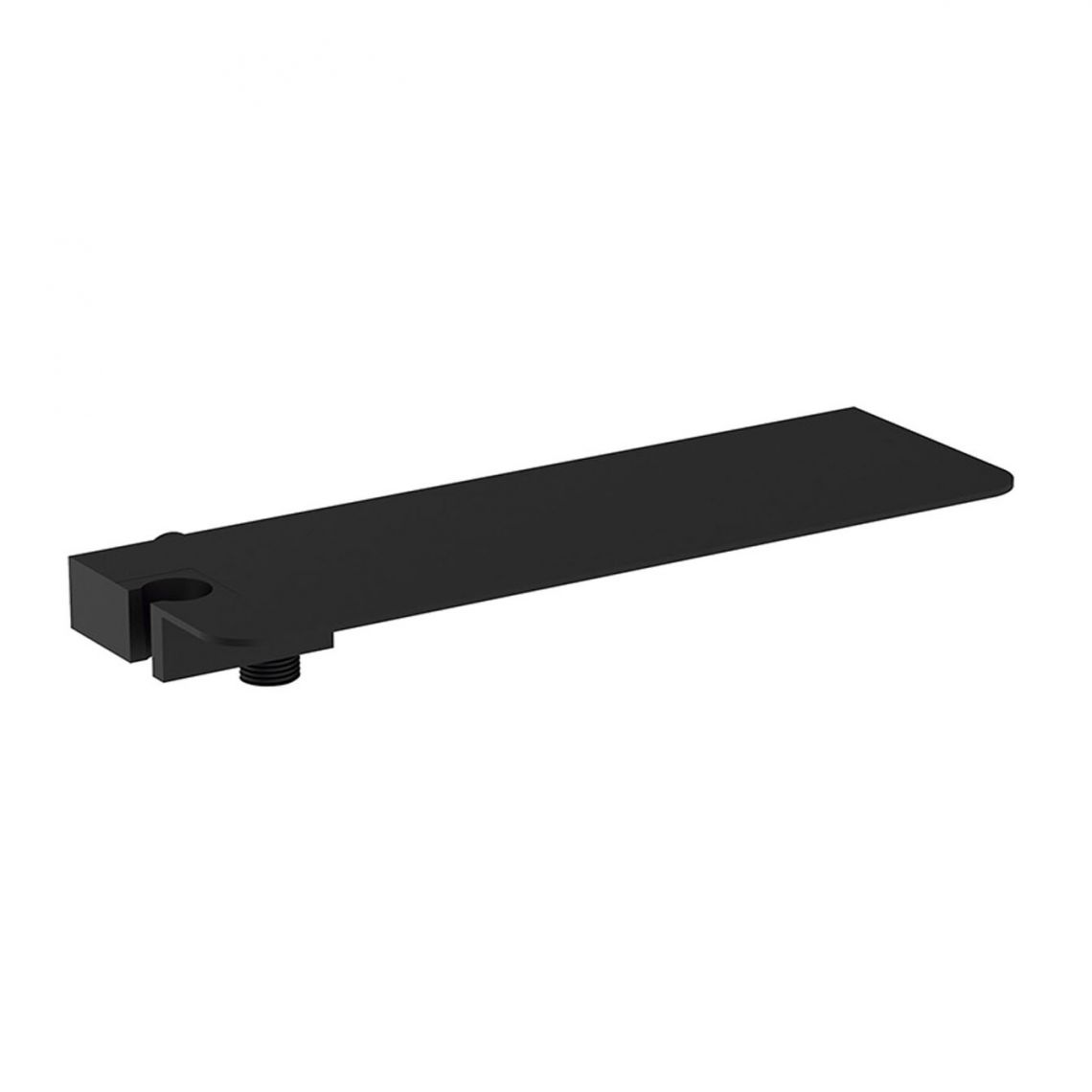

Вывод воды с держателем ручного душа и полочкой GRB Incool Black (00070012)