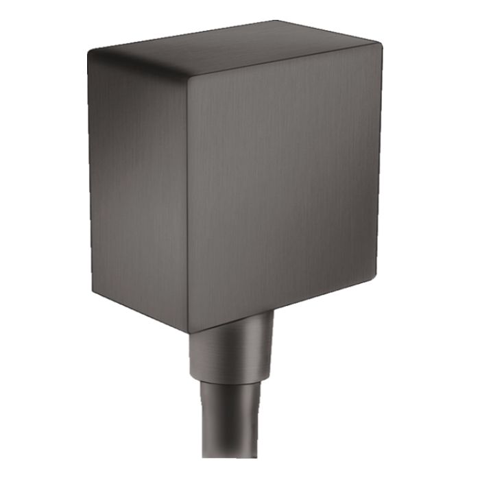 

Шланговое подсоединение для душа Hansgrohe FixFit Square, шлифованный черный хром (26455340)