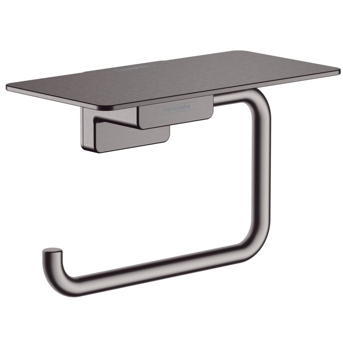 

Держатель туалетной бумаги Hansgrohe AddStoris с полочкой, Brushed Black (41772340)