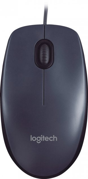 

Мышь компьютерная проводная LogiTech M90 USB Black