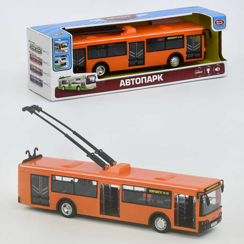 

Модель троллейбуса "Автопарк Маршрут" PLAY SMART 9690-B