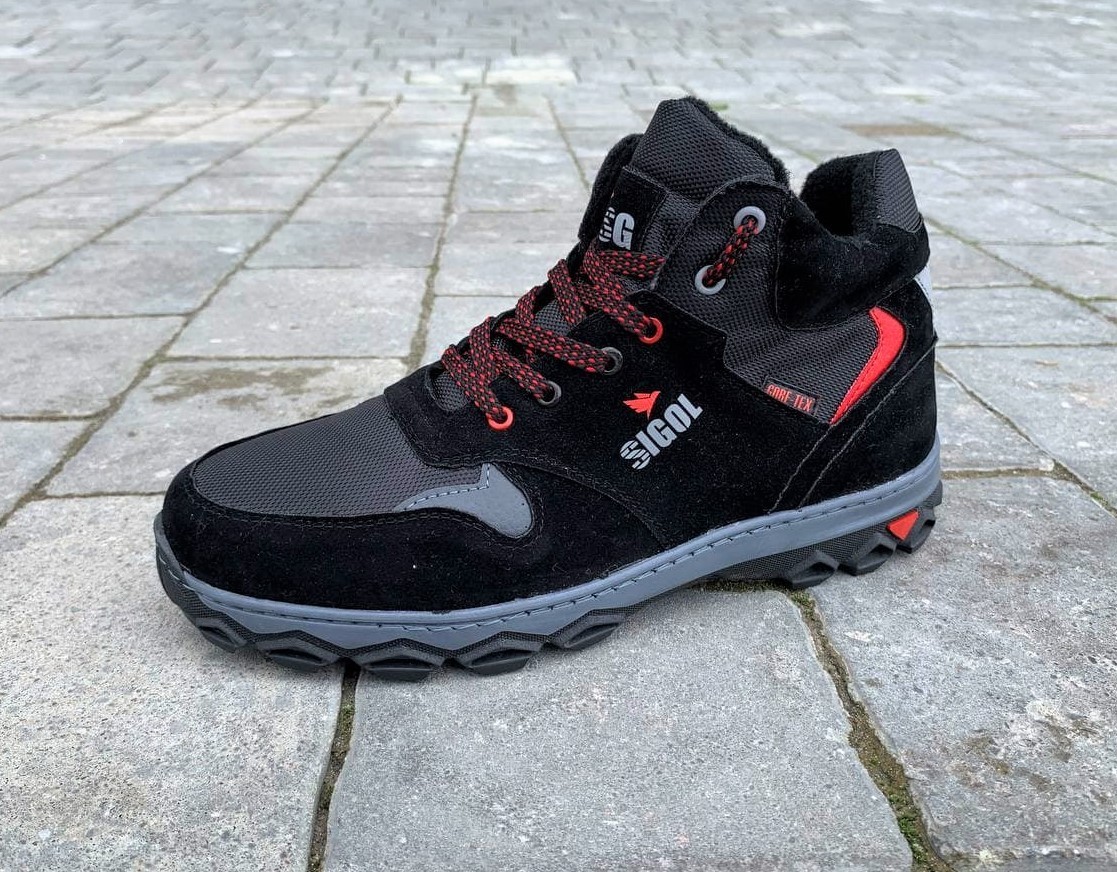 

Ботинки мужские зимние Sigol 44 черные (SKz-5-blk)
