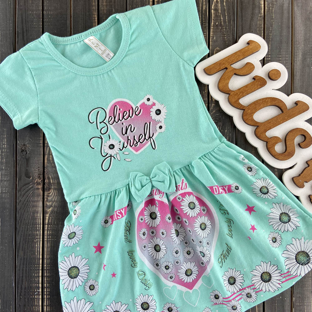 

Платье Remi kids 678-3 (104 см) Бирюзовое