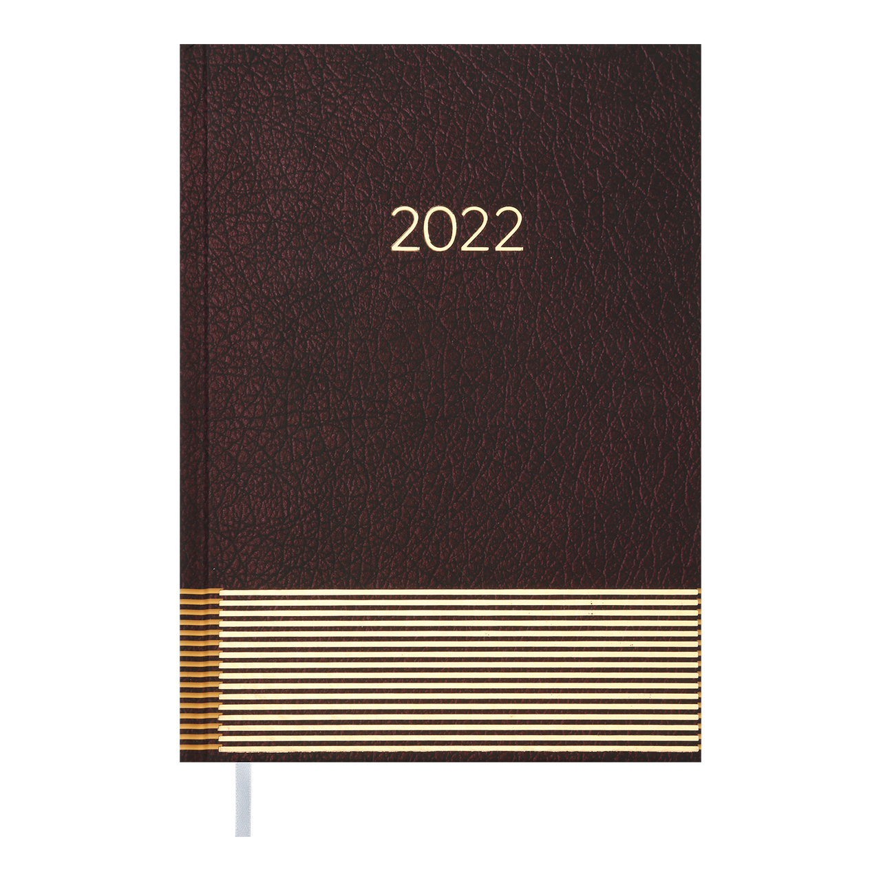 

Ежедневник Buromax датир. 2022 PARALLEL, A5 Бордовый