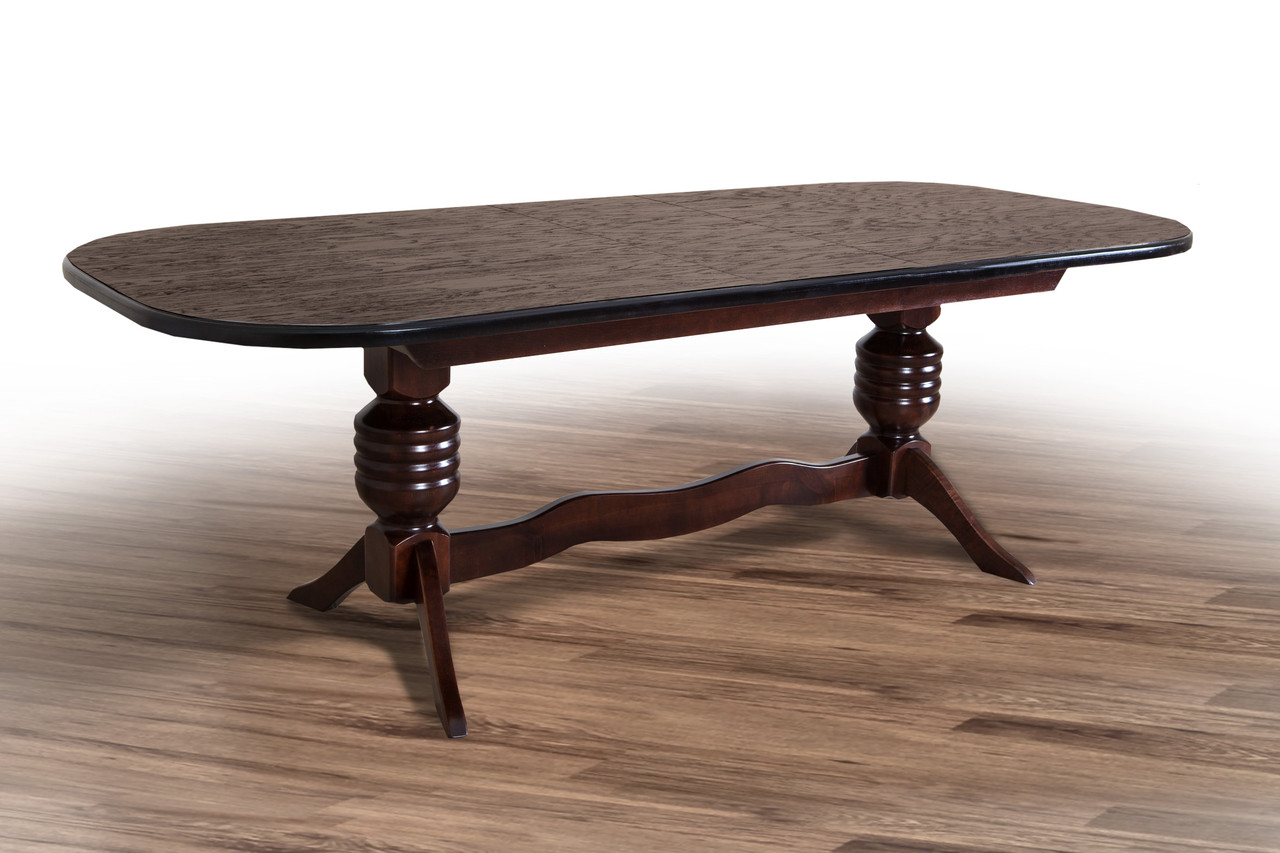 

Большой обеденный стол раскладной Микс мебель Гетман 200-280 см орех