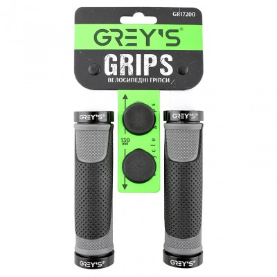 

Грипсы Grey's с резиновым покрытием 2 шт 130 мм Black (GR17200)