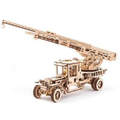 

Конструктор Ugears механический Грузовик Пожарная лестница (70022)
