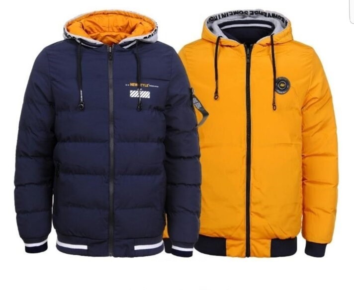 

Мужская двухсторонняя эврозимняя куртка Glo-story MMA-8508 синий 2XL