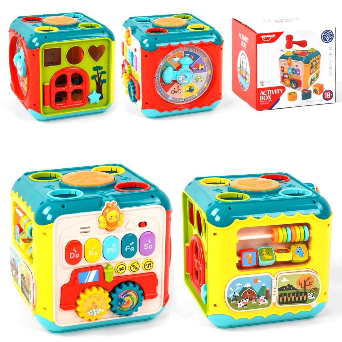 

Игрушка интерактивная Логический куб MiC (HE0533) (167562)