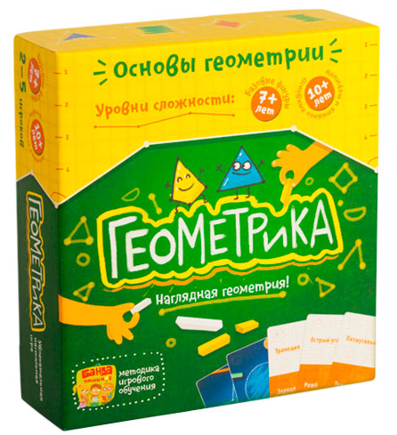 

Настольная игра Банда умников Геометрика (УКР004)