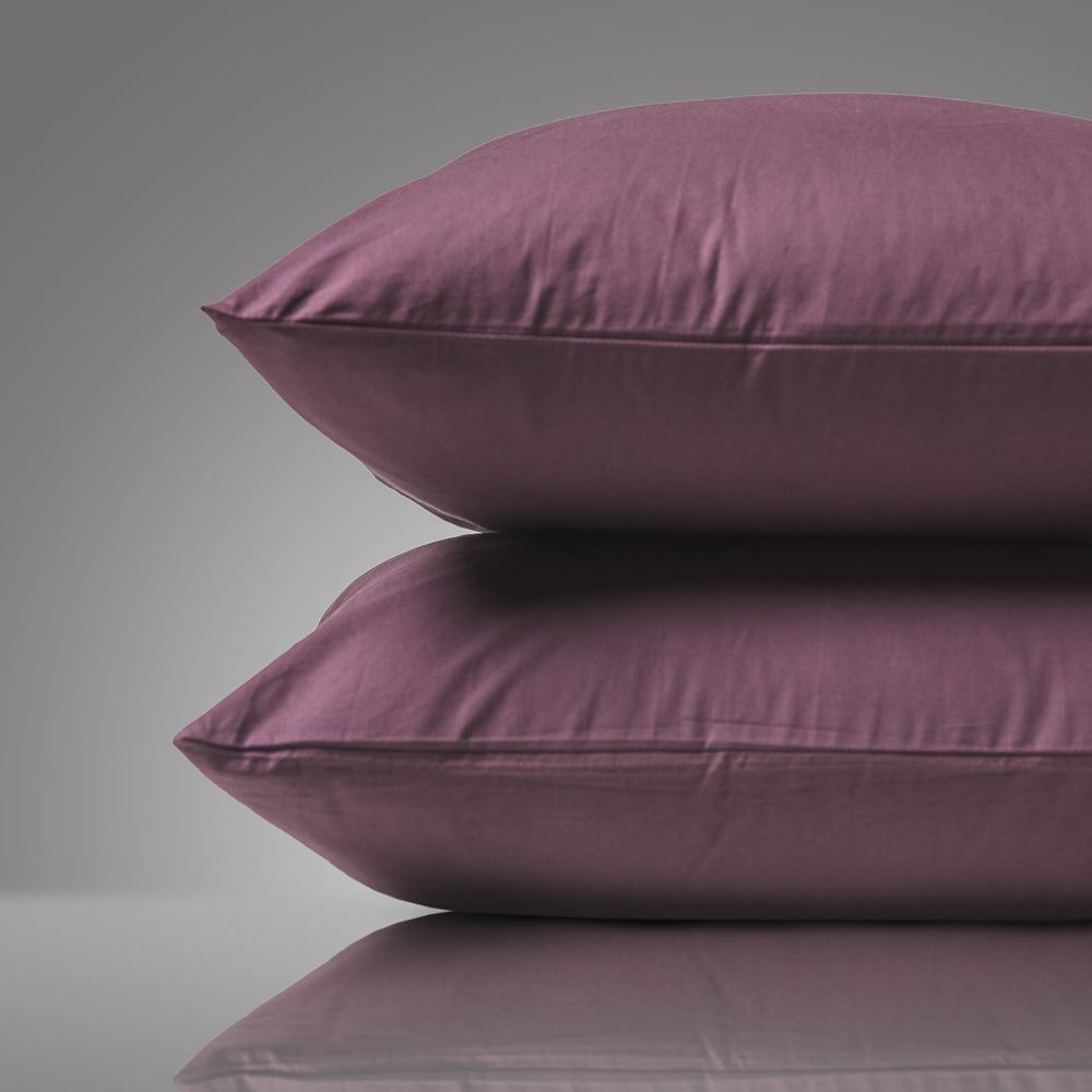

Набор наволочек Home me Хлопок перкаль Basic Фиолетовый 50х75 2шт