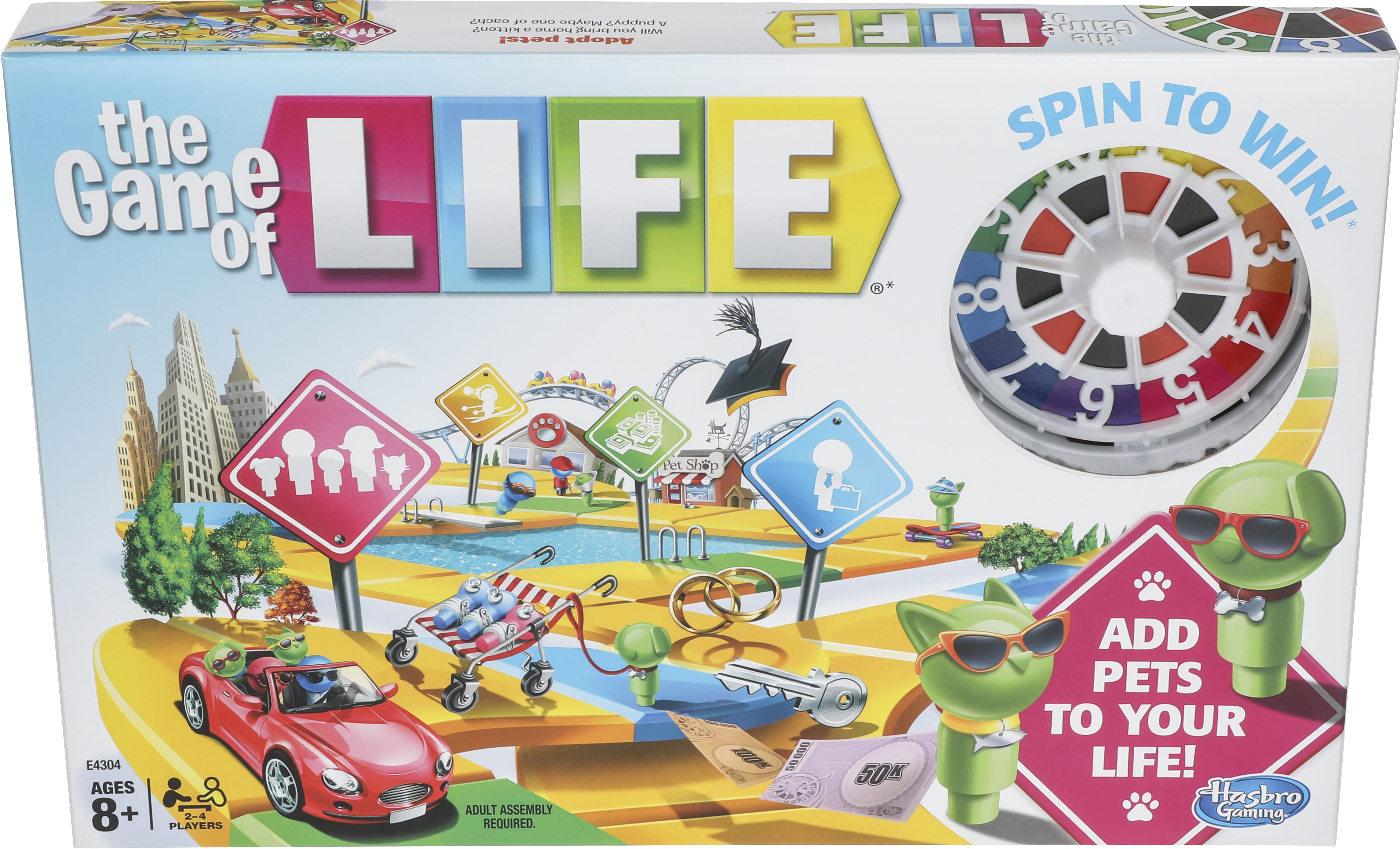 

Настольная игра Hasbro Игра в жизнь (E4304)