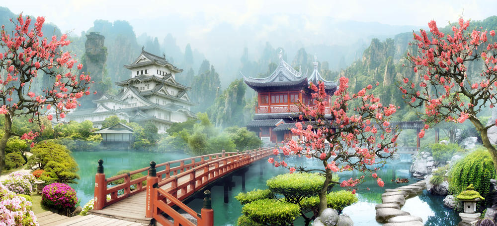 

Фотообои Walldeco Японская гармония №31227 Гладь