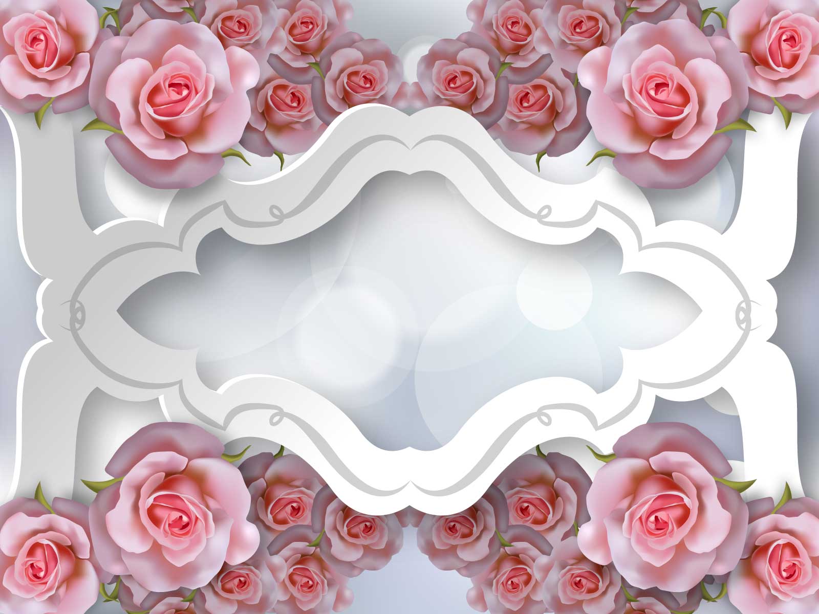 

Фотообои Walldeco Розы на фоне узора №39537 Деко