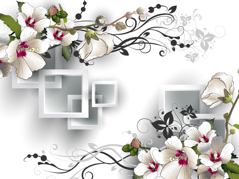 

Фотообои Walldeco Контраст форм №30843 Волокно