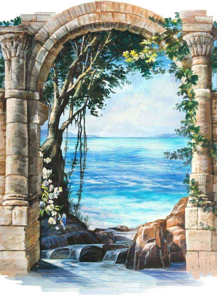 

Фотообои Walldeco Море №29204 Жаккард