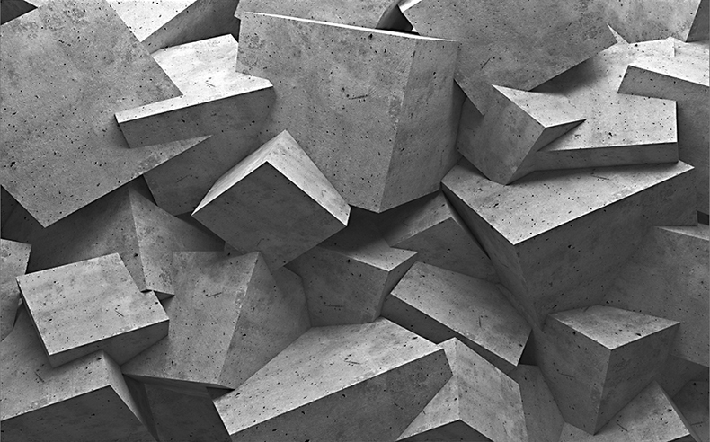 

Фотообои Walldeco Каменная стена №dec-901 Базальт