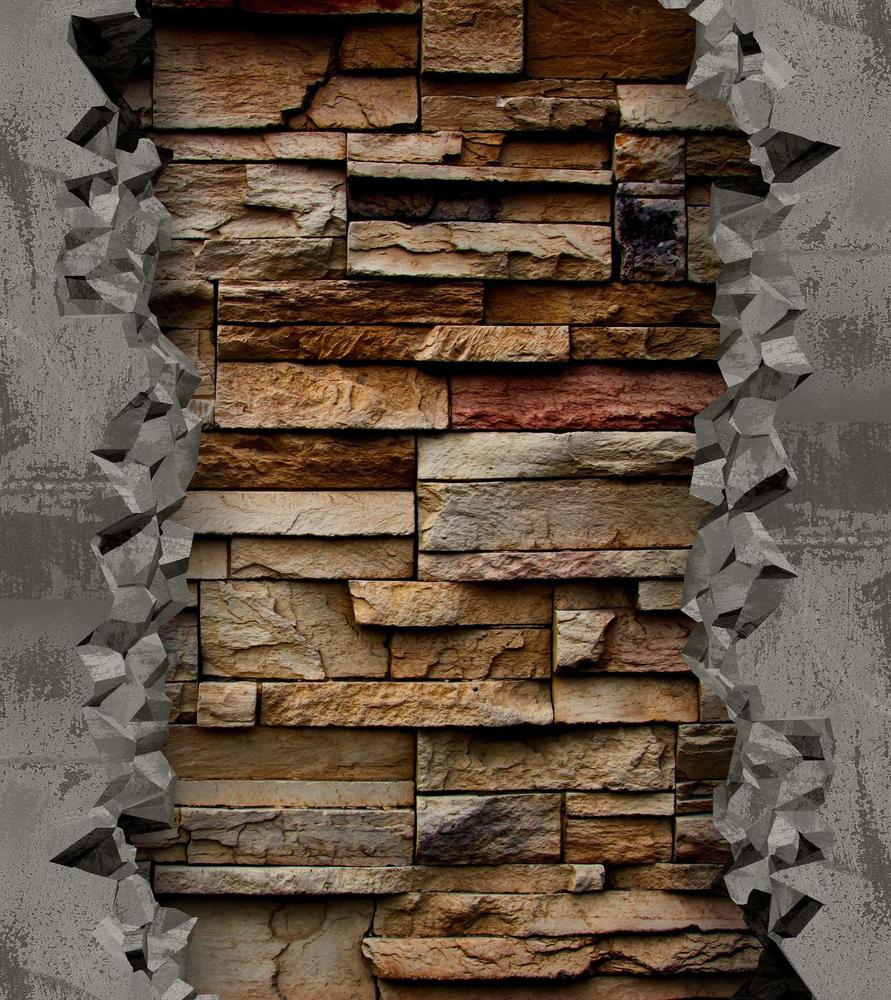 

Фотообои Walldeco Декоративная кирпичная стена №33291 Волокно