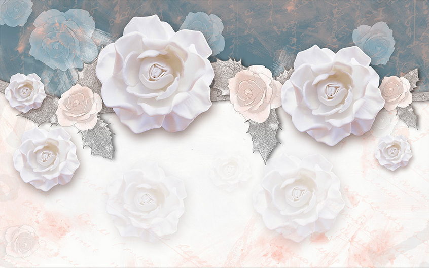 

Фотообои Walldeco Стена роз №dec-916 Гладь