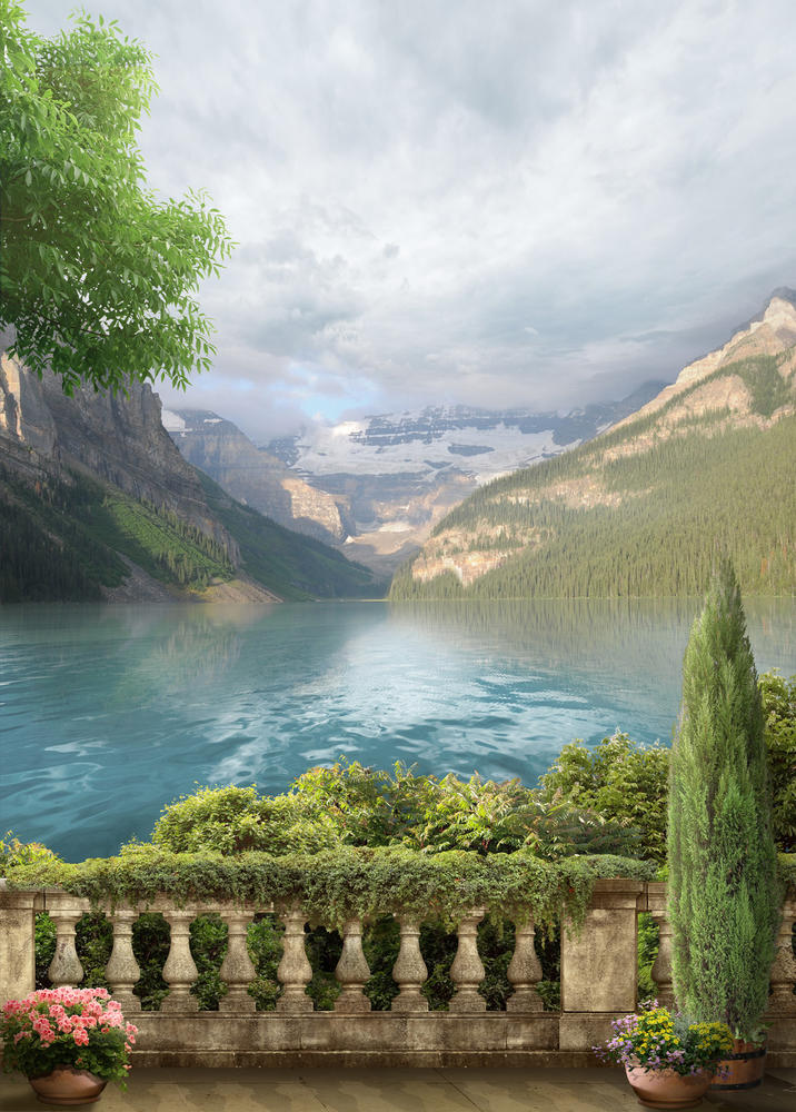 

Фотообои Walldeco Горное озеро №30294 Деко