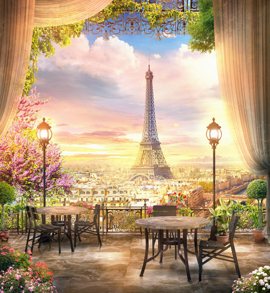 

Фотообои Walldeco Веранда в Париже №30180 Лоск