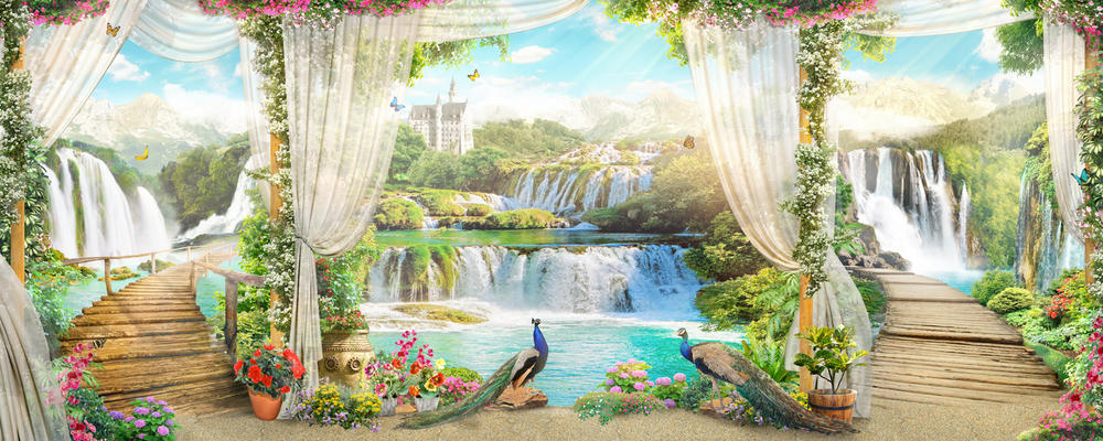 

Фотообои Walldeco Сказочная атмосфера №31820 Мелкий песок с блестками