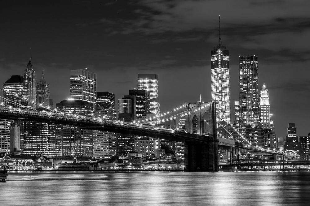 

Фотообои Walldeco Ночной Нью-Йорк №13244 Гладь